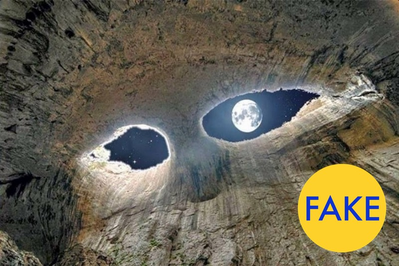 Illustration for article titled 7 More Viral Photos That Are Totally Fake